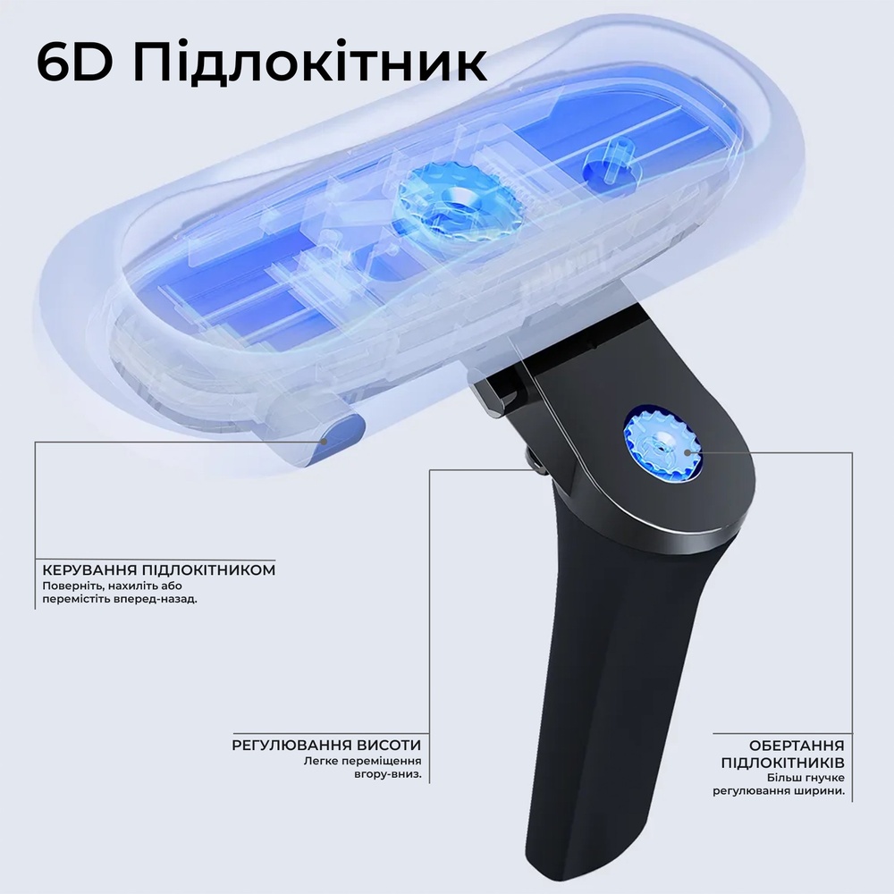 У Фокстрот Крісло ANDA SEAT Kaiser 4 V2 Size XL White PVC (AD12YDDC-XLL-20-W-PV/C-03)