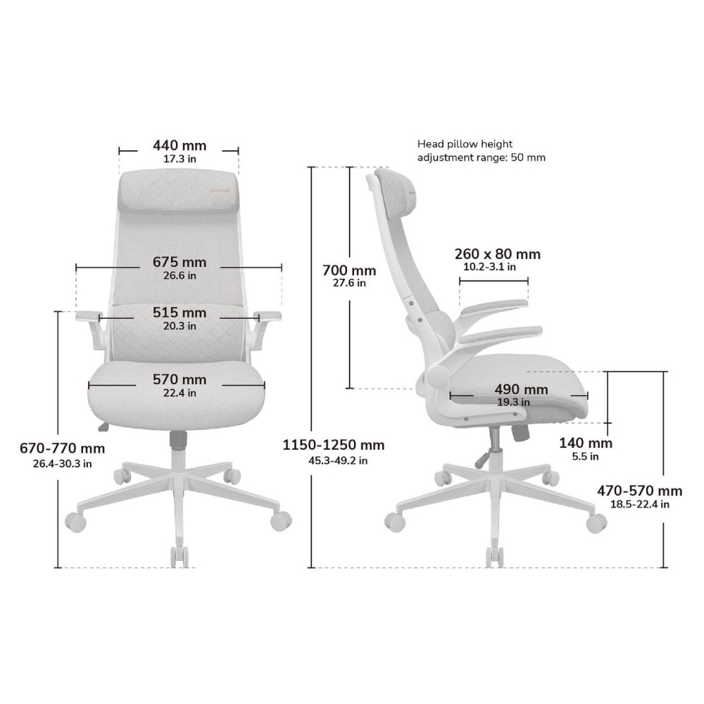 Замовити Крісло COUGAR STRYDER WHITE