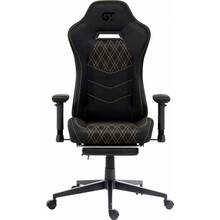 Кресло GT RACER X-2407 Fabric Black/Orange