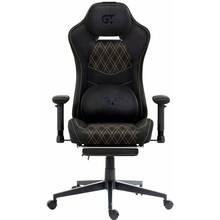 Кресло GT RACER X-2407 Fabric Black/Orange