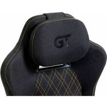 Кресло GT RACER X-2407 Fabric Black/Orange