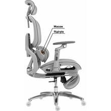 Кресло GT RACER B-816 White/Gray