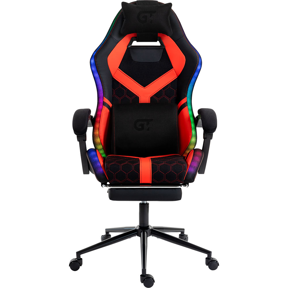 Крісло GT RACER X-2336 Black/Red RGB