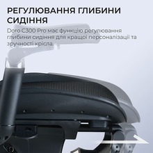Крісло SIHOO DORO C300 Pro Mesh Black (DORO-C300-PRO-M101-JT)