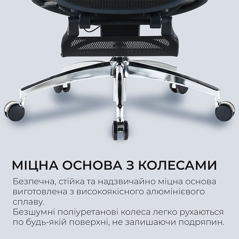 Огляд Крісло SIHOO DORO C300 Pro Mesh Black (DORO-C300-PRO-M101-JT)