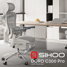 Кресло SIHOO DORO C300 Pro Mesh White (DORO-C300-PRO-M102-JT)