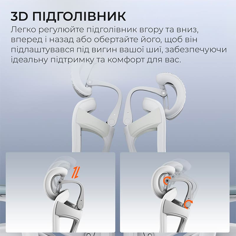 В Фокстрот Кресло SIHOO DORO C300 Pro Mesh White (DORO-C300-PRO-M102-JT)