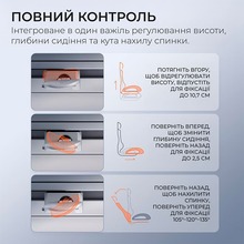 Кресло SIHOO DORO C300 Pro Mesh White (DORO-C300-PRO-M102-JT)