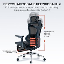 Крісло SIHOO DORO C300L Mesh Black (DORO-C300L-A3-101-JT)