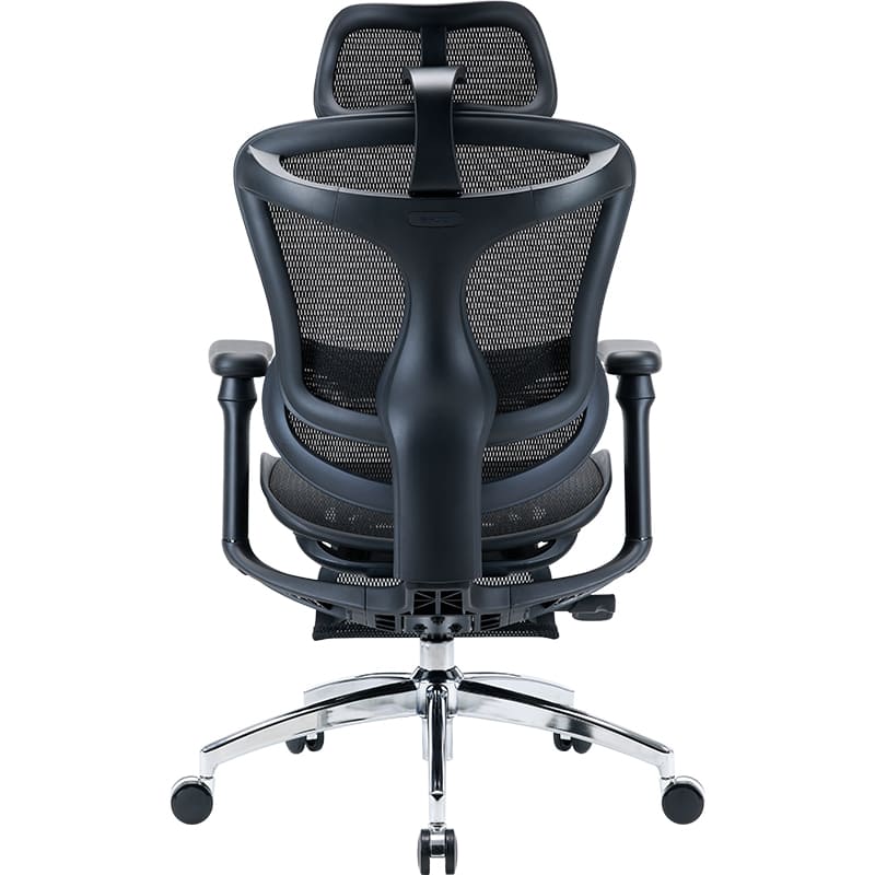 Крісло SIHOO DORO C300L Mesh Black (DORO-C300L-A3-101-JT) Додатково Механізм сенсорного налаштування ваги; 4D підлокітники; Автоматична підтримка попереку