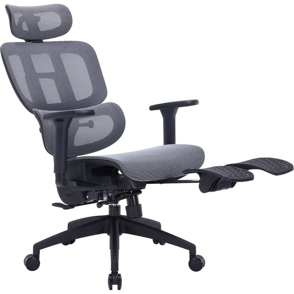 Крісло OFFICEPRO Skyline Footrest OC750 Black/Dark Gray (OC750-B-DG-DG) Матеріал корпусу нейлон
