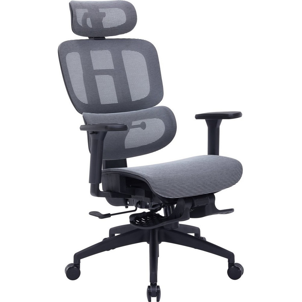 Крісло OFFICEPRO Skyline Footrest OC750 Black/Dark Gray (OC750-B-DG-DG) Додатково Висувна підставка для ніг (footrest) для додаткового комфорту