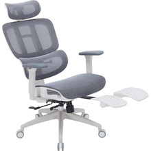 Крісло OFFICEPRO Skyline Footrest OC750 White/Dark Gray (OC750-W-DG-DG)