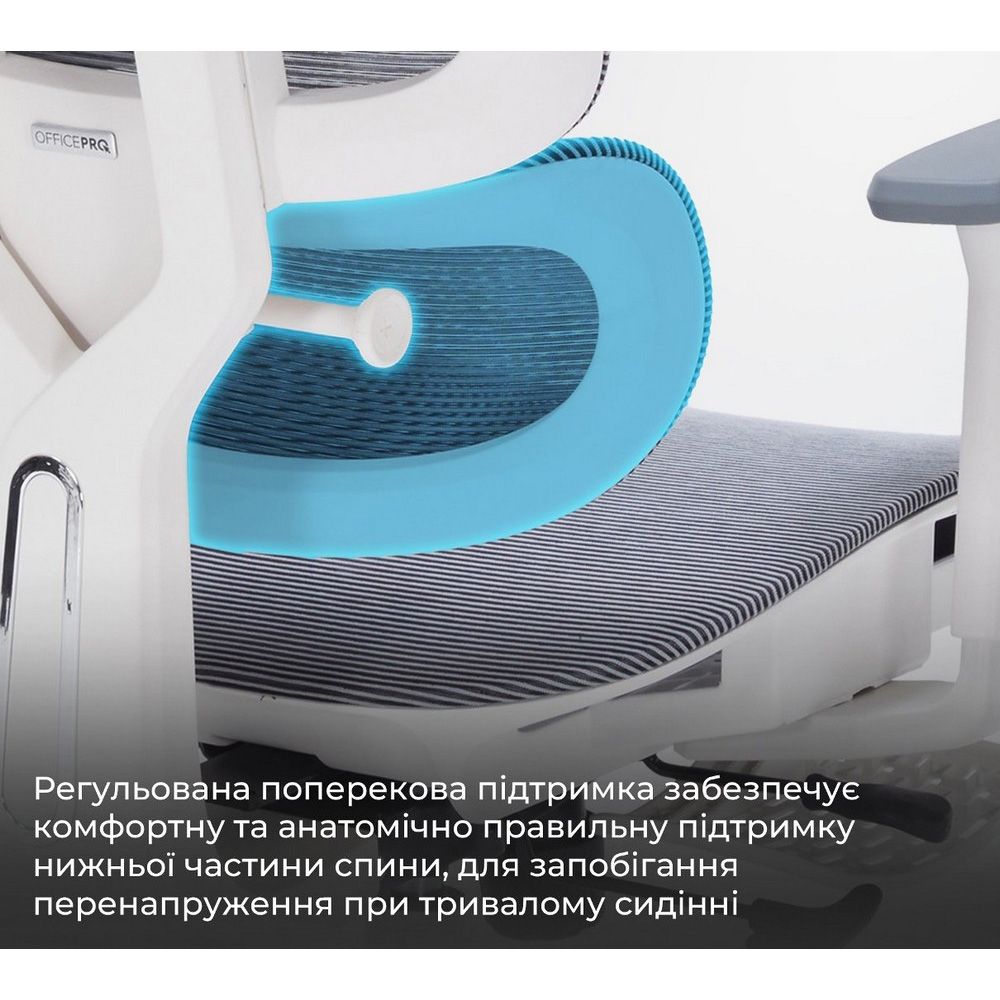 В інтернет магазині Крісло OFFICEPRO Skyline Footrest OC750 White/Dark Gray (OC750-W-DG-DG)