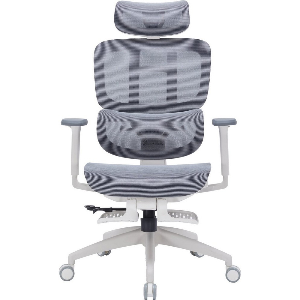 Крісло OFFICEPRO Skyline Footrest OC750 White/Dark Gray (OC750-W-DG-DG)