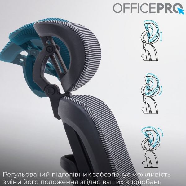 Обзор Кресло OFFICEPRO Skyline OC580-B-DG-DG Black/Dark Gray