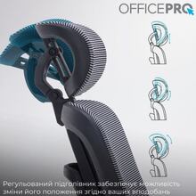 Кресло OFFICEPRO Skyline OC580-B-DG-DG Black/Dark Gray