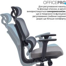Кресло OFFICEPRO Skyline OC580-B-DG-DG Black/Dark Gray
