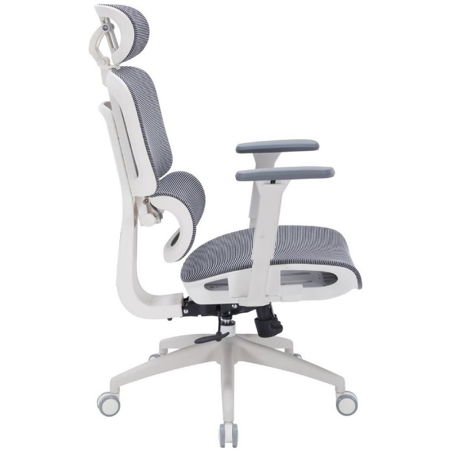 Крісло OFFICEPRO Skyline OC680-W-DG-DG White/Dark Gray Матеріал оббивки сітка поліестер