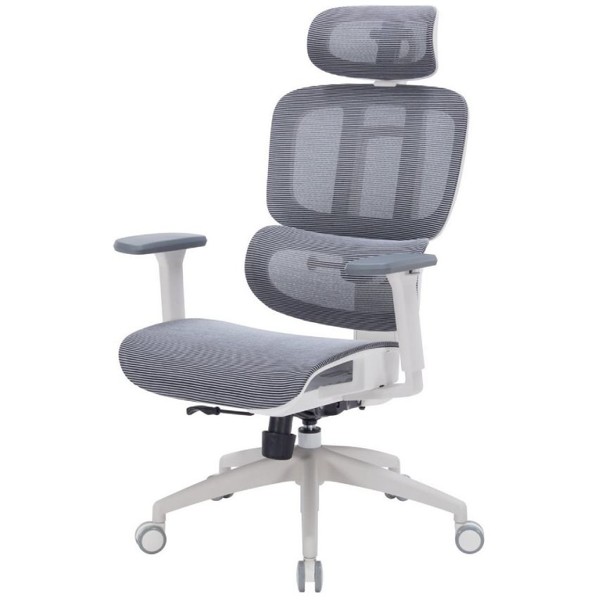 Крісло OFFICEPRO Skyline OC680-W-DG-DG White/Dark Gray Тип для персоналу