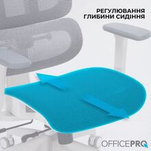Крісло OFFICEPRO Skyline OC680-W-DG-DG White/Dark Gray