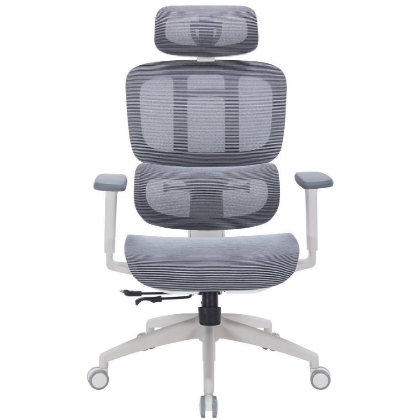 Крісло OFFICEPRO Skyline OC680-W-DG-DG White/Dark Gray