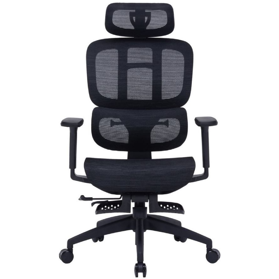 Крісло OFFICEPRO Skyline Footrest OC750-B-B-B Black