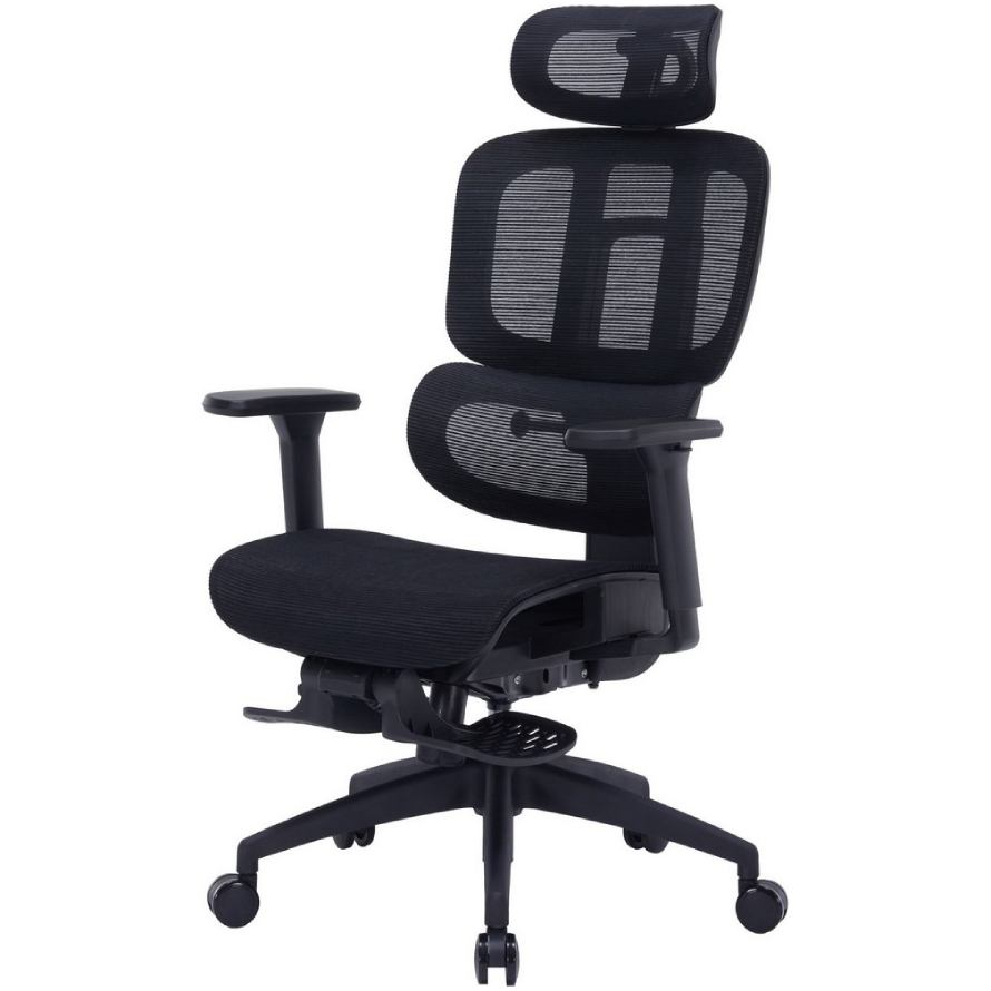 Крісло OFFICEPRO Skyline Footrest OC750-B-B-B Black Тип для персоналу