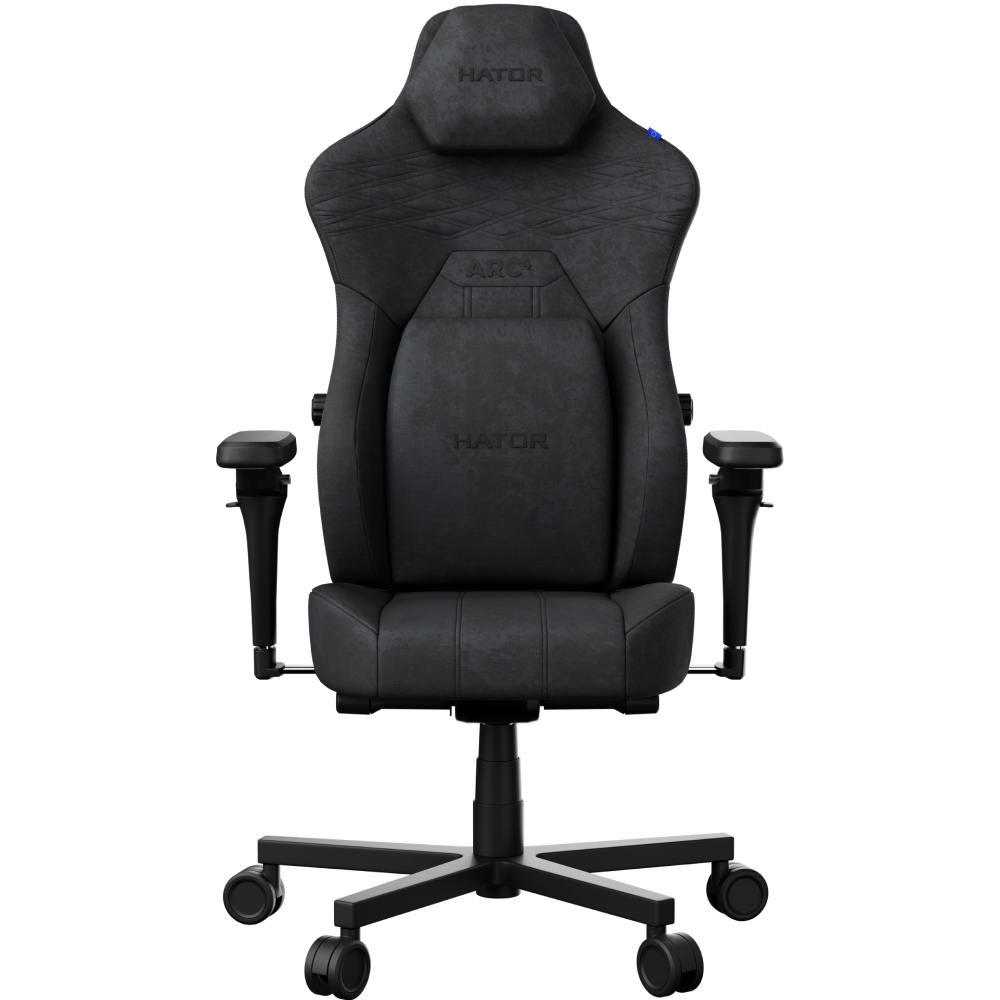 Крісло HATOR Arc 4 XXL Velour Black (HTC4440XXL) Додатково Механізм HATOR Customized Synchro Gen 2; Вбудована багатовісна система поперекової підтримки HATOR Next Gen; Підлокітники HATOR Infinity 360; Магнітна подушка під голову з піною ChillFoam з ефектом пам'яті; М'які колеса TPE 75 мм; Газліфт 4 класу
