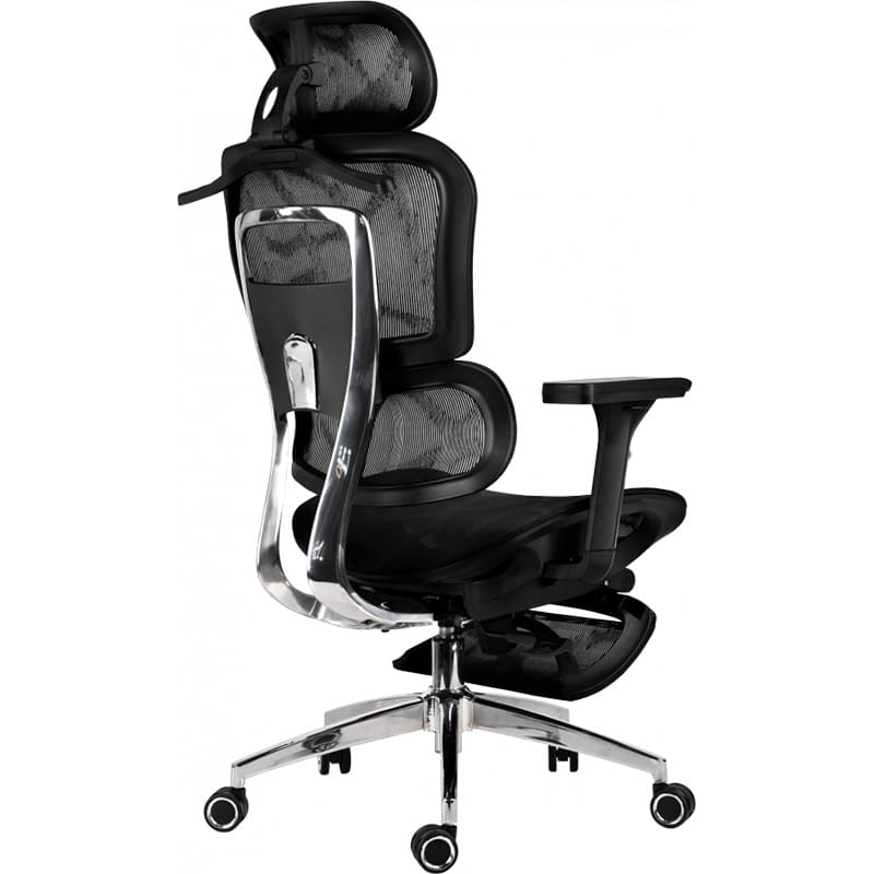 Стул GT RACER B-583 Black Дополнительно Наклон спинки от 90° до 135°; Подлокотники 4D; Максимальный рост: До 190 см