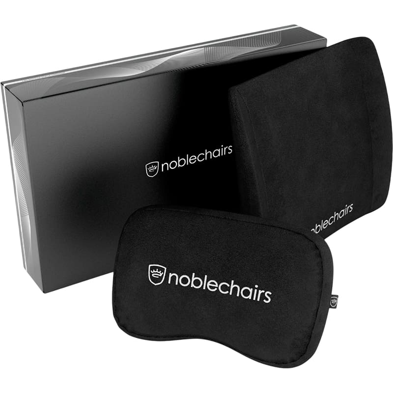 Внешний вид Набор подушек NOBLECHAIRS Memory Foam Pillow Set 2 шт Black (NBL-SP-PST-008)