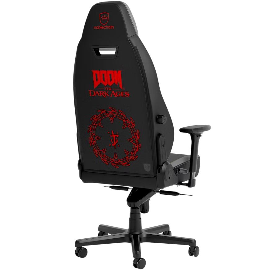 Кресло NOBLECHAIRS LEGEND DOOM the Dark Ages Green (NBL-LGD-PU-DDA) Материал корпуса металл