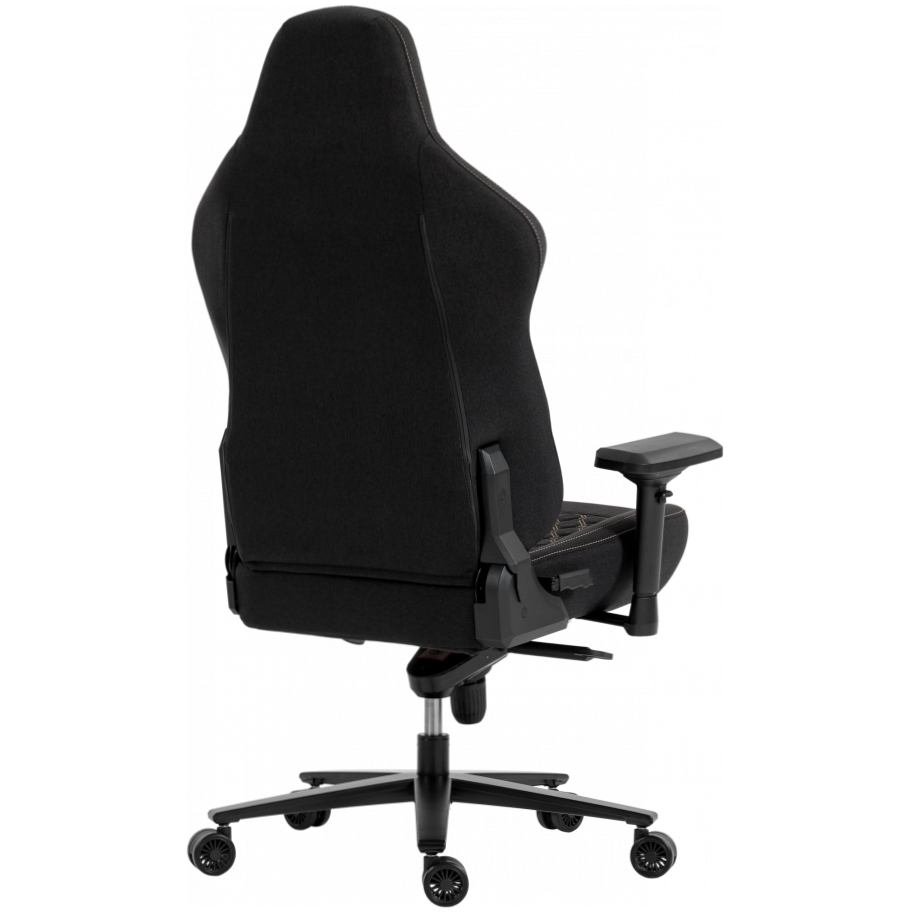 Крісло GT RACER X-5081 Fabric XL Black/Orange Вторинний колір помаранчевий