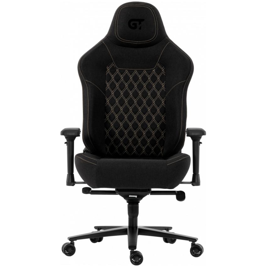 Зовнішній вигляд Крісло GT RACER X-5081 Fabric XL Black/Orange