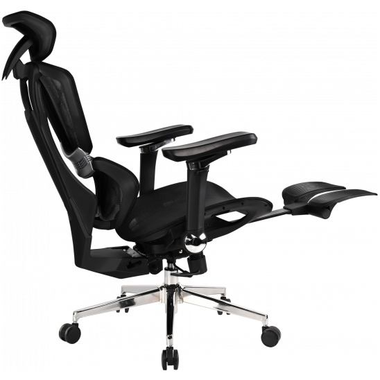 Кресло GT RACER X-7002 Black Материал обивки сетка полиэстер