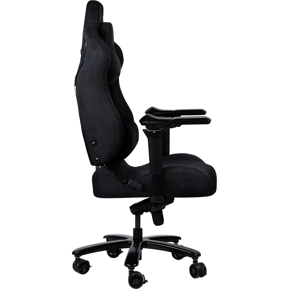 Крісло GT RACER X-8825 Fabric XL Black Матеріал оббивки тканина