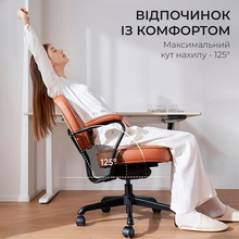 Кресло SIHOO L3 PVC Vintage Brown (L3D-M101)