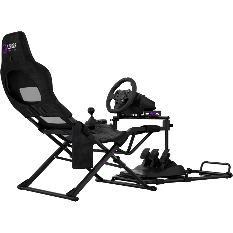 Кокпіт LORGAR Flex RAF1 Black (LRG-RAF1) Тип для геймера