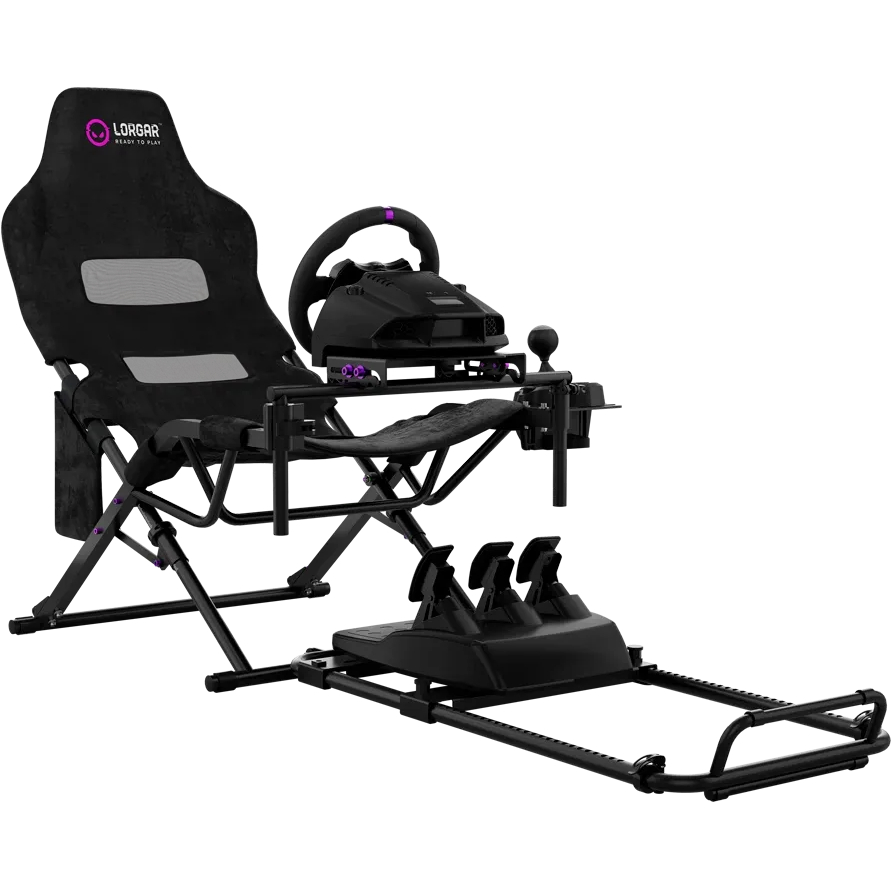 Кокпіт LORGAR Flex RAF1 Black (LRG-RAF1) Матеріал оббивки тканина