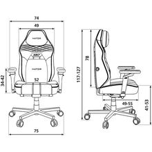 Крісло HATOR Arc 4L Velour Black (HTC4440L)