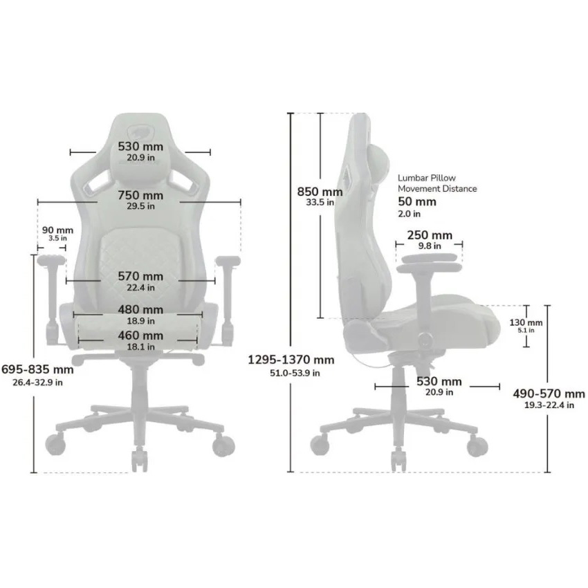 Зображення Крісло COUGAR Defensor S Army Green F