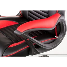 Крісло SPECIAL4YOU Nero black / red (E4954)