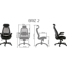 SPECIAL4YOU Крісло Briz 2 grey