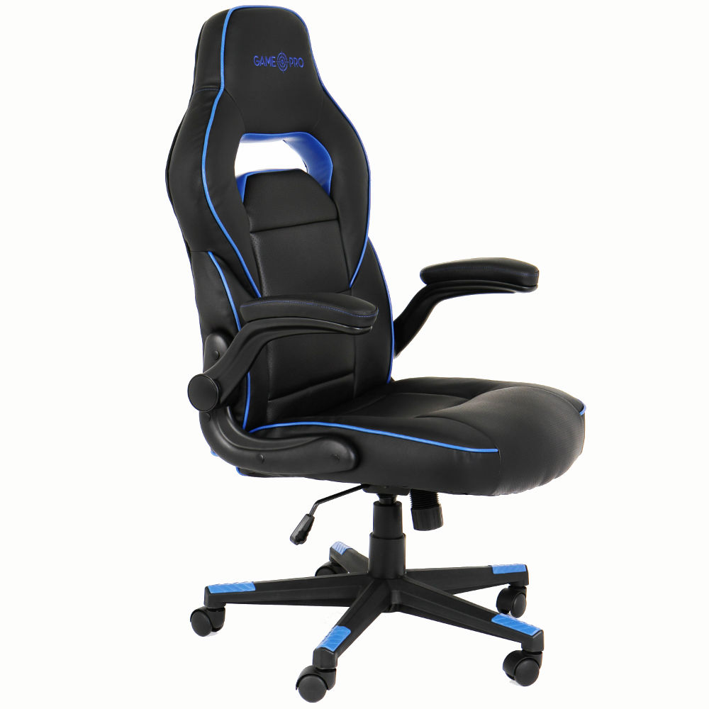 Крісло GAMEPRO KW-7308F_Black_Blue Тип для геймера