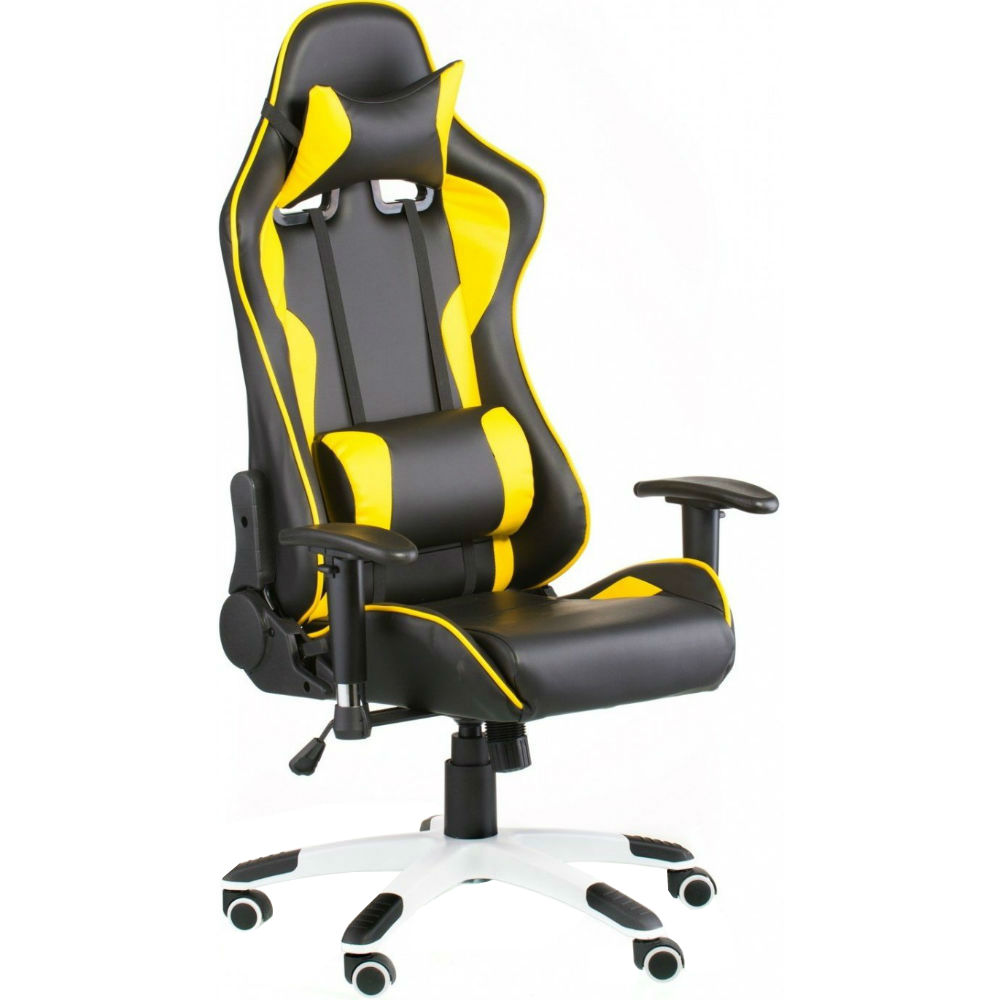 Крісло SPECIAL4YOU ExtremeRace black/yellow (E4756) Тип для геймера