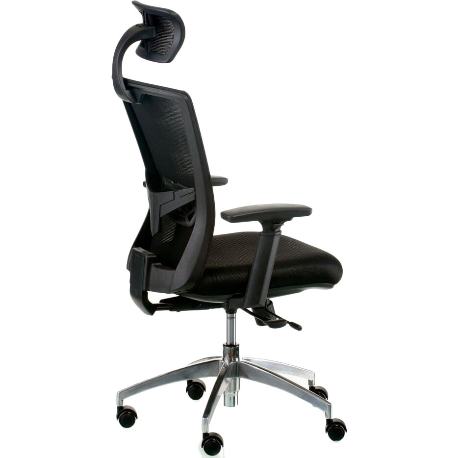 Кресло SPECIAL4YOU Dawn black (E5500) Вторичный цвет серебристый