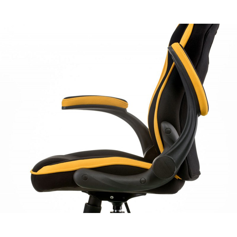 Зображення Крісло SPECIAL4YOU Prime black/yellow (E5548)