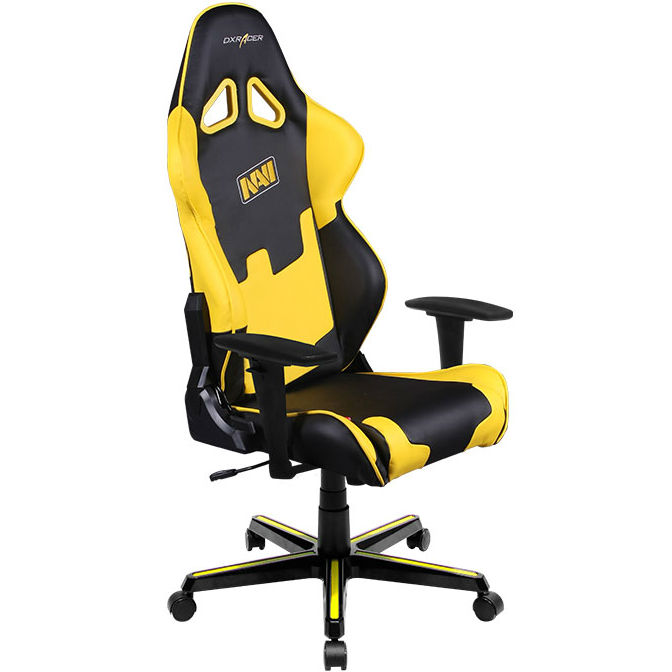 Крісло DXRACER RACING OH/RZ21/NY/NAVI Матеріал оббивки шкірозамінник