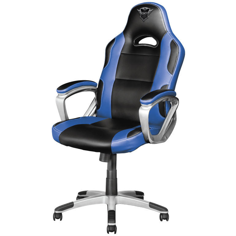 Кресло TRUST GXT 705B Ryon Gaming chair blue(23204) Материал обивки кожзаменитель