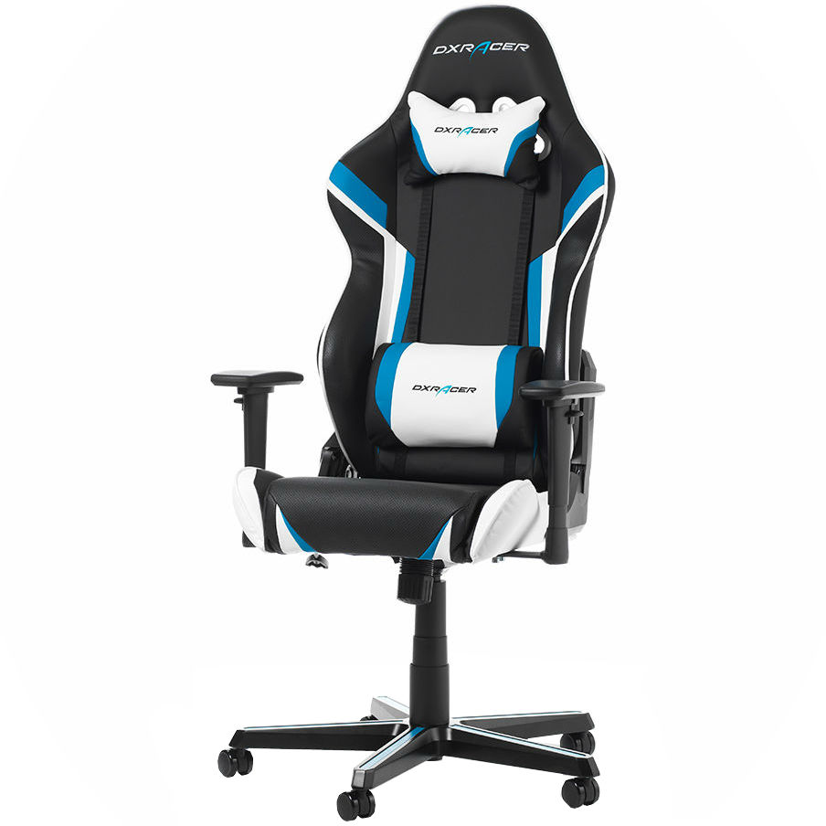 Кресло DXRACER RACING OH/RW288/NBW black/blue/white Тип для геймера